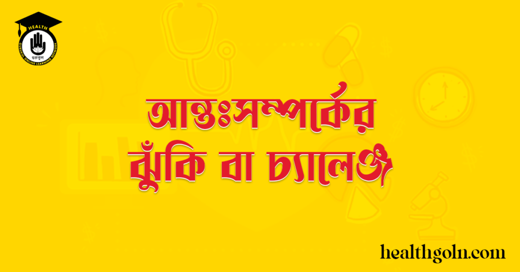 আন্তঃসম্পর্কের ঝুঁকি বা চ্যালেঞ্জ